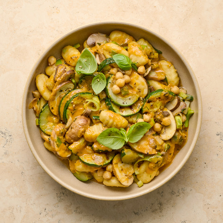 Lemon Zucchini Gnocchi